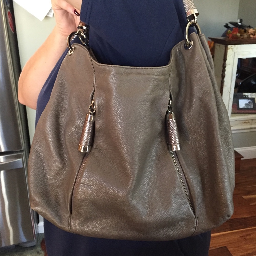 Michael Kors runway soft calf leather hobo